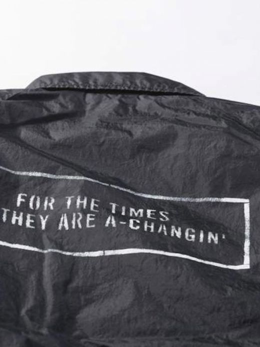 ANACHRONORM PATCHED NYLON COACH / Black