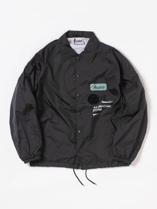 ANACHRONORM PATCHED NYLON COACH / Black