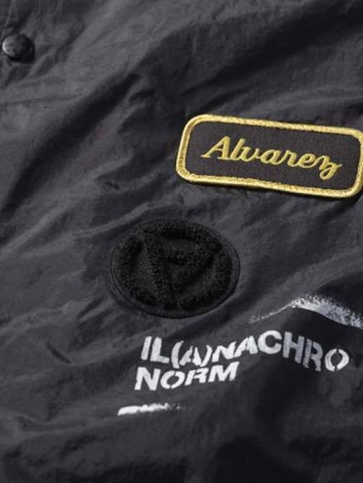 ANACHRONORM PATCHED NYLON COACH / Black