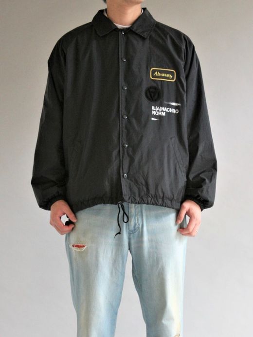 ANACHRONORM PATCHED NYLON COACH / Black