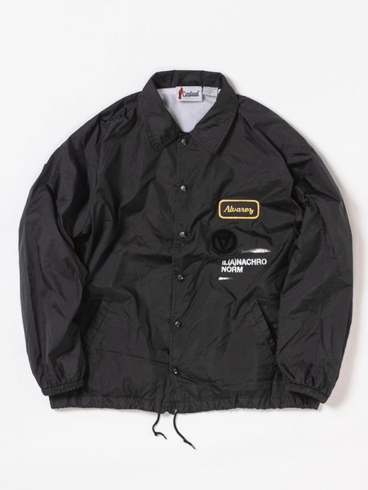 ANACHRONORM PATCHED NYLON COACH / Black
