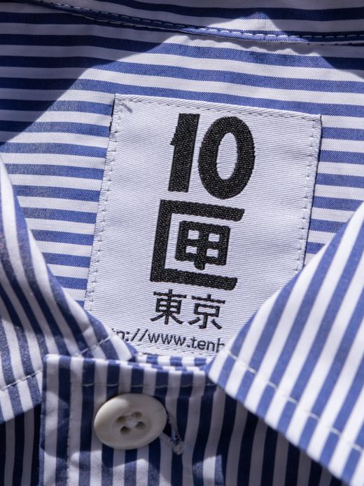 TENBOX DRUG DEALER SHIRT / Blue stripe