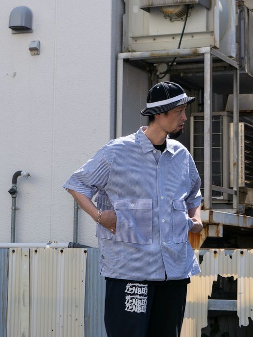 TENBOX DRUG DEALER SHIRT / Blue stripe