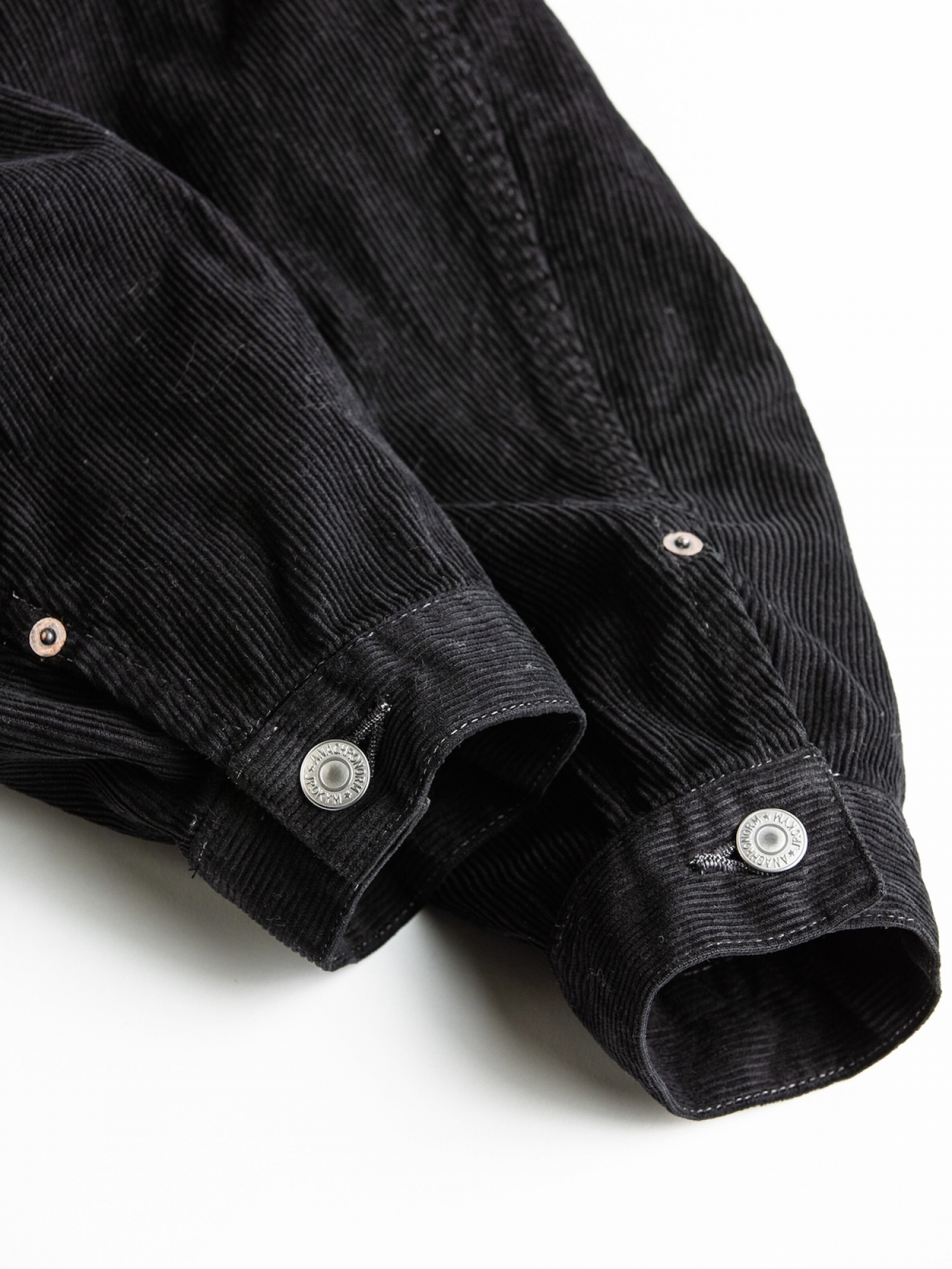 ANACHRONORM SULFUR DYED CORDUROY FRONT TUCK JACKET / Sulfur