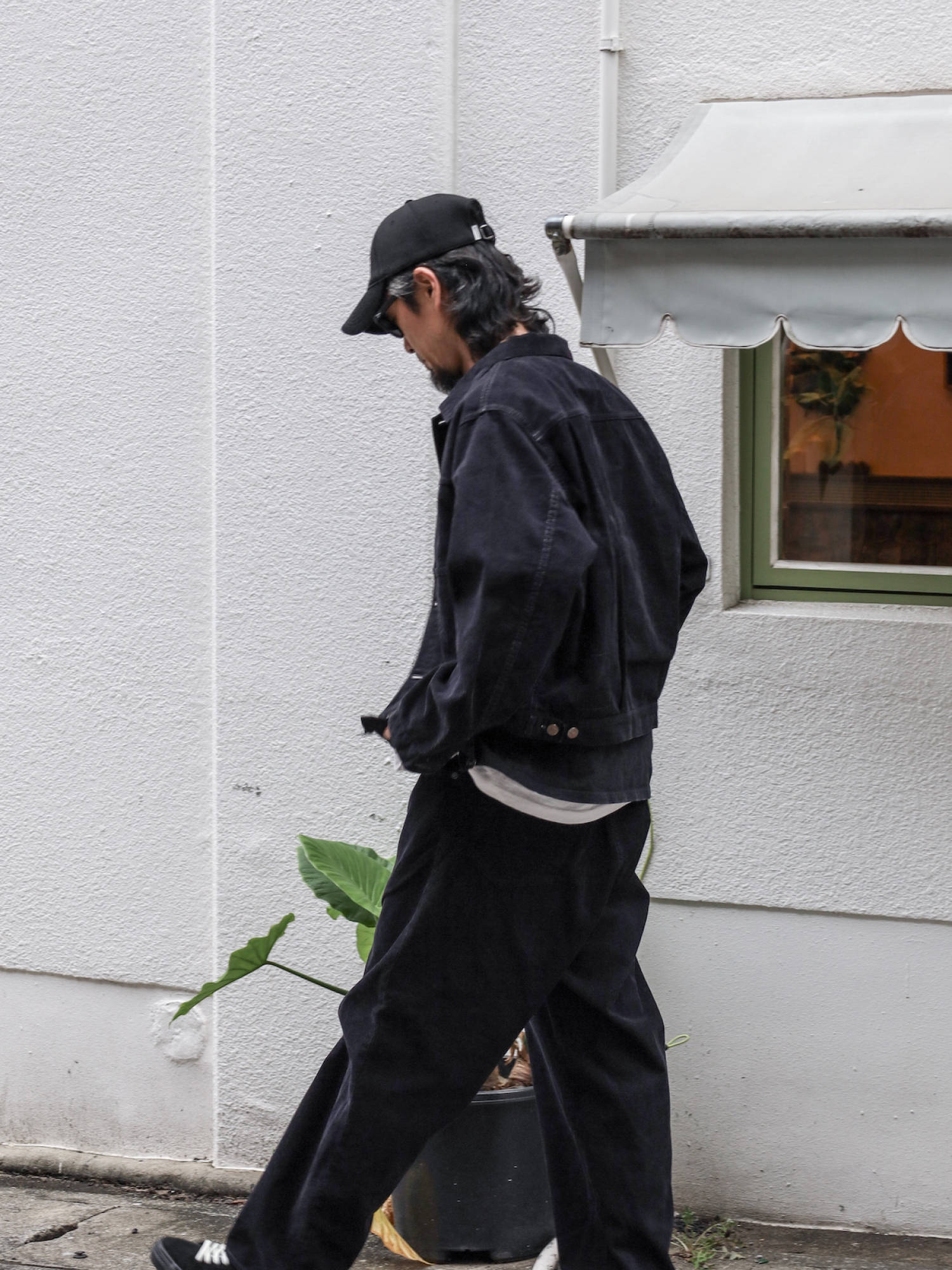 ANACHRONORM SULFUR DYED CORDUROY FRONT TUCK JACKET / Sulfur