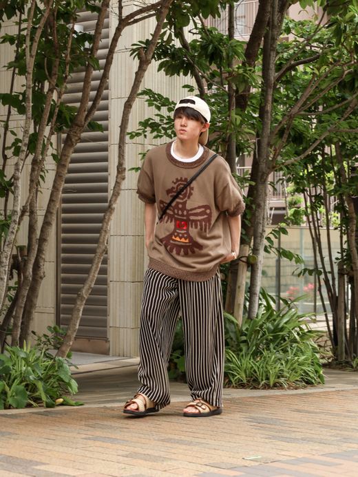 AMBERGLEAM ORIGINAL GATHER PANTS / 3colors