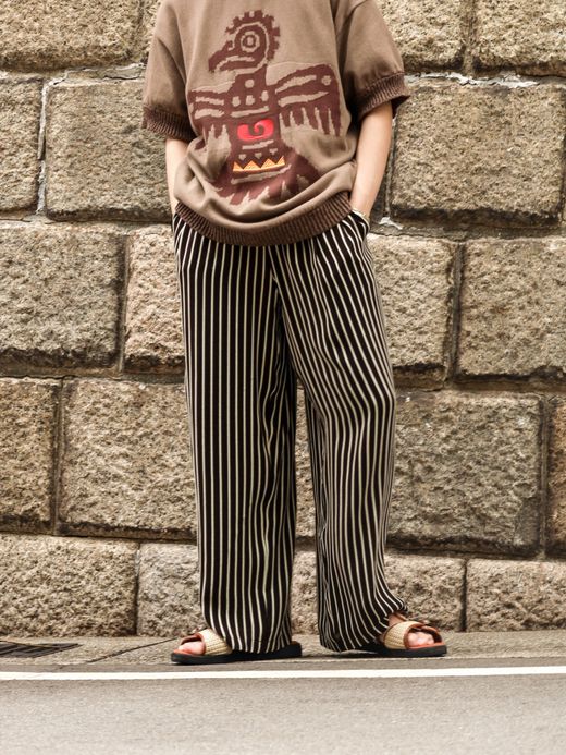 AMBERGLEAM ORIGINAL GATHER PANTS / 3colors