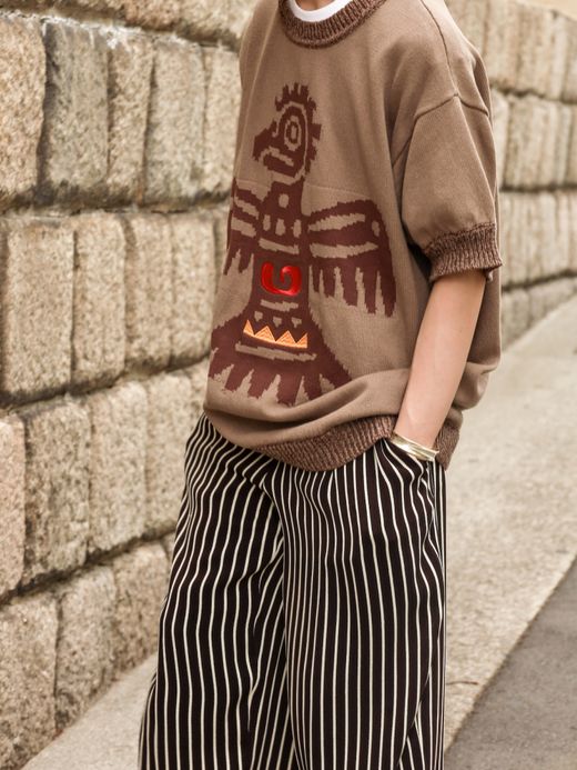 AMBERGLEAM ORIGINAL GATHER PANTS / 3colors