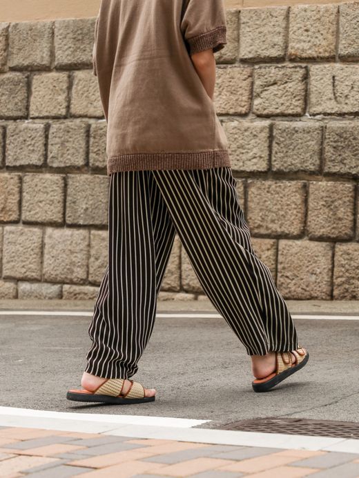 AMBERGLEAM ORIGINAL GATHER PANTS / 3colors