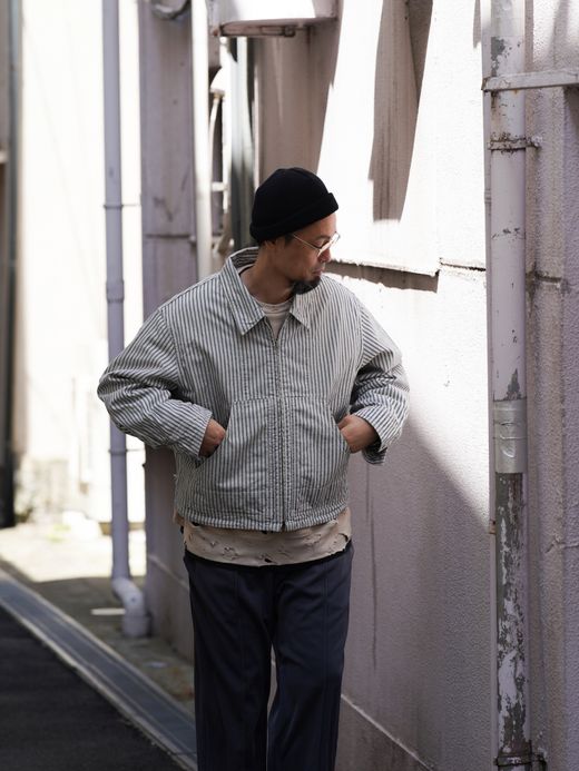 ANACHRONORM HICKORY WASHED DETROIT JACKET / Hickory