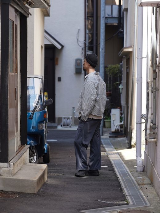 ANACHRONORM HICKORY WASHED DETROIT JACKET / Hickory