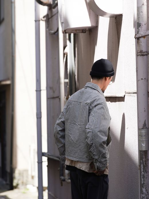 ANACHRONORM HICKORY WASHED DETROIT JACKET / Hickory