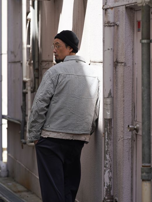 ANACHRONORM HICKORY WASHED DETROIT JACKET / Hickory