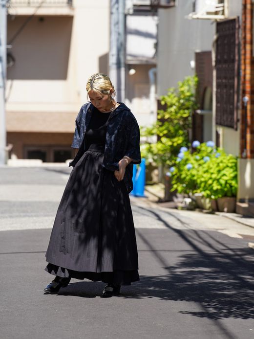 ROARK REVIVAL BLESS UP "NOCTURNAL" S/S WOVEN - COMFORT FIT / Black