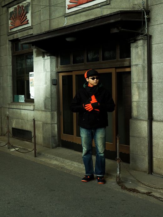 THE UNION THE COMB GROVES / Black/orange