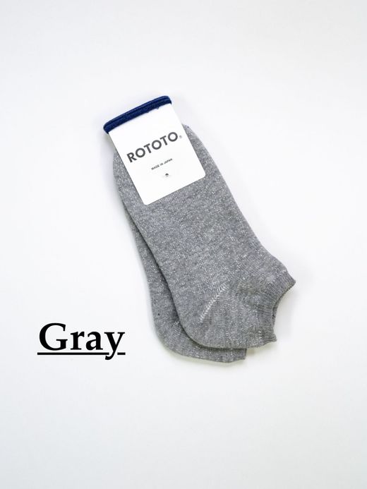 ROTOTO WASHI PILE SHORT SOCKS