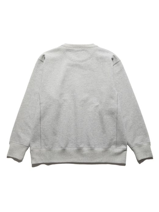 ROARK REVIVAL "TRIPLONGER" CREW SWEAT / Heather grey
