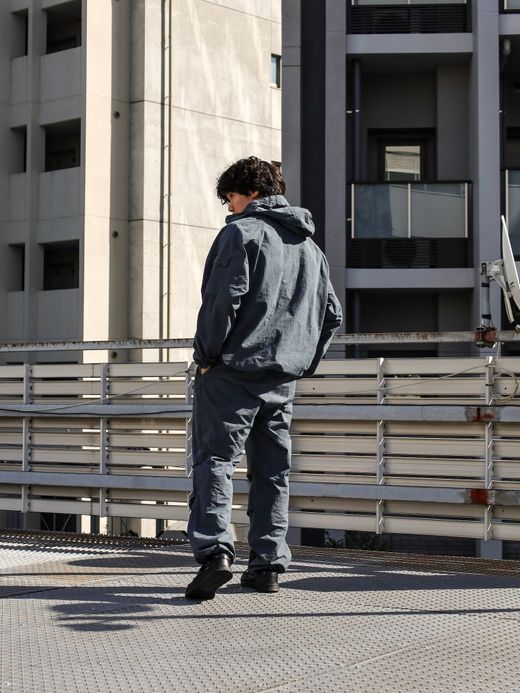 ANACHRONORM OVER DYED EASY SNOW PANTS / Navy
