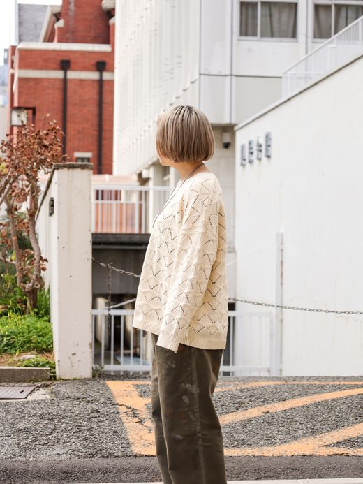 VOO V JQ KNIT / Natural