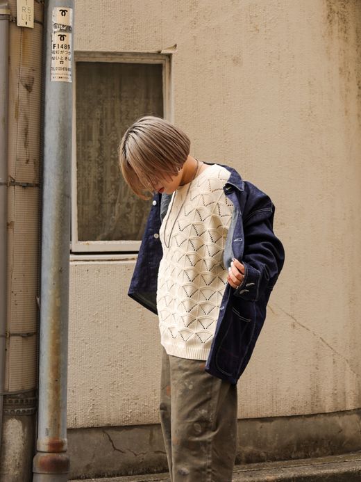 VOO V JQ KNIT / Natural