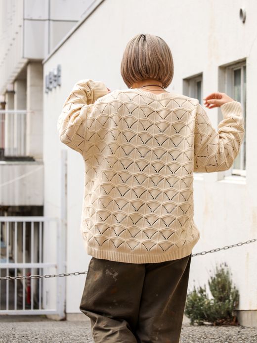 VOO V JQ KNIT / Natural
