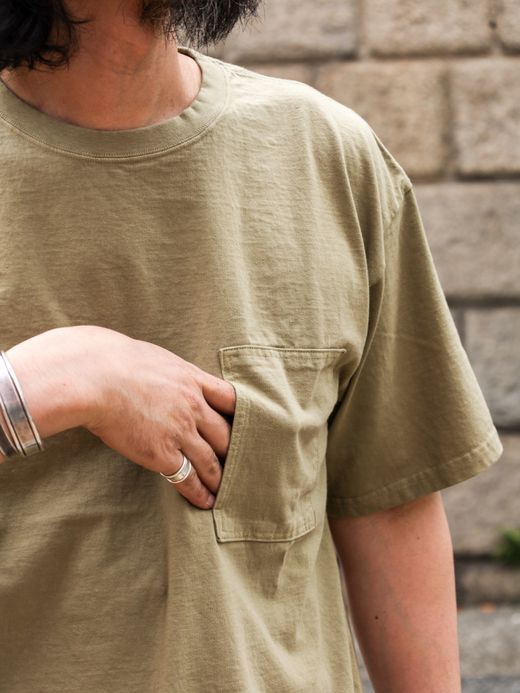 THE UNION THE POCKET TEE / Olive