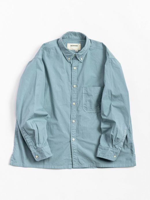 ANACHRONORM STANDARD WIDE B.D SHIRTS / Lt.blue