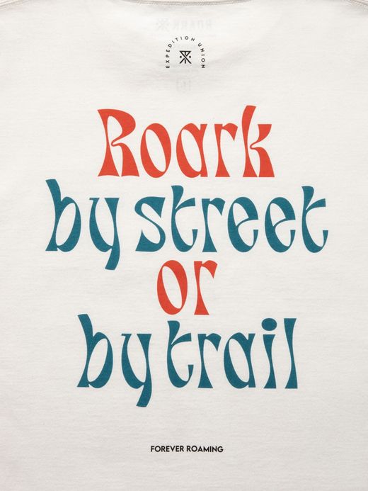 ROARK REVIVAL "B.S.B.T" FINE TECH DRY TEE / White