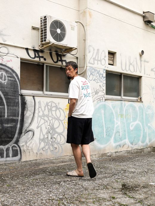 ROARK REVIVAL "B.S.B.T" FINE TECH DRY TEE / White