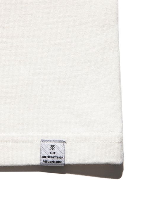 ROARK REVIVAL "B.S.B.T" FINE TECH DRY TEE / White