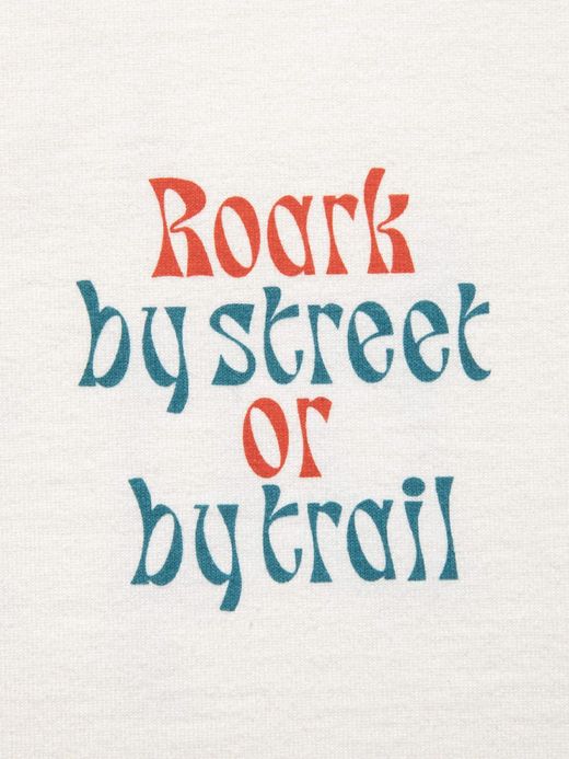 ROARK REVIVAL "B.S.B.T" FINE TECH DRY TEE / White