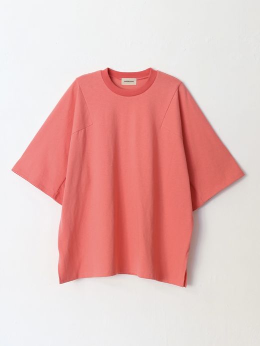 AMBERGLEAM PANEL BASIC T-SHIRT / 5colors