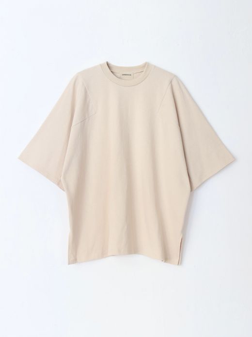 AMBERGLEAM PANEL BASIC T-SHIRT / 5colors