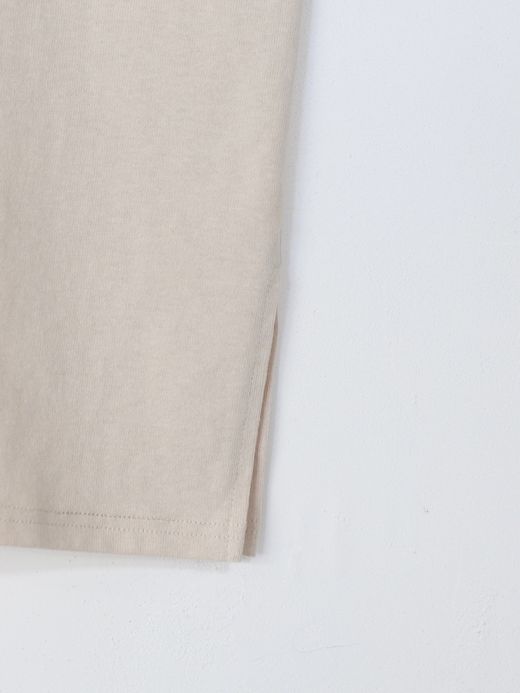 AMBERGLEAM PANEL BASIC T-SHIRT / 5colors