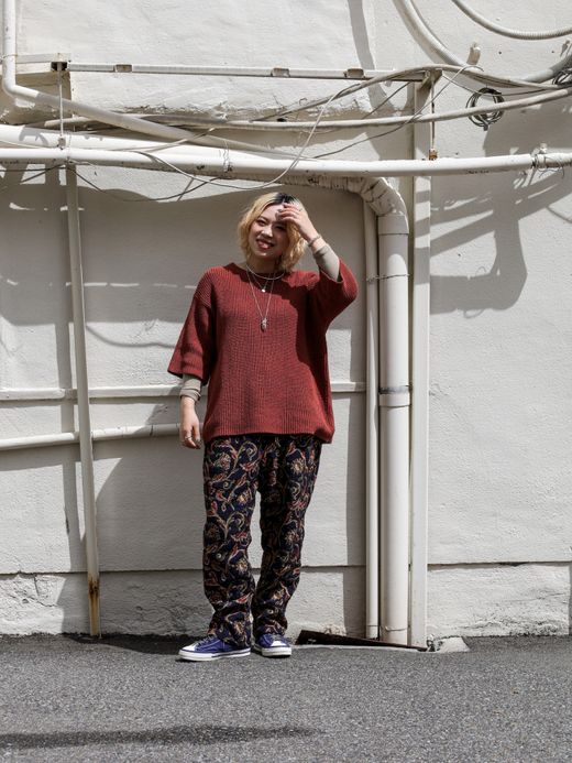 VOO SPECIAL SS KNIT / Coffee