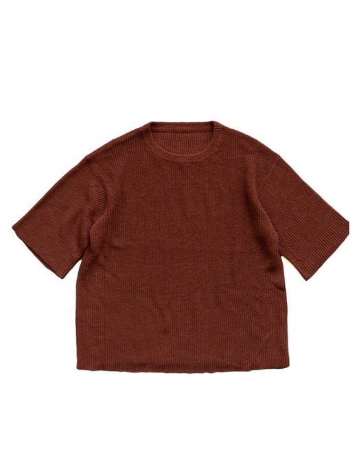 VOO SPECIAL SS KNIT / Coffee