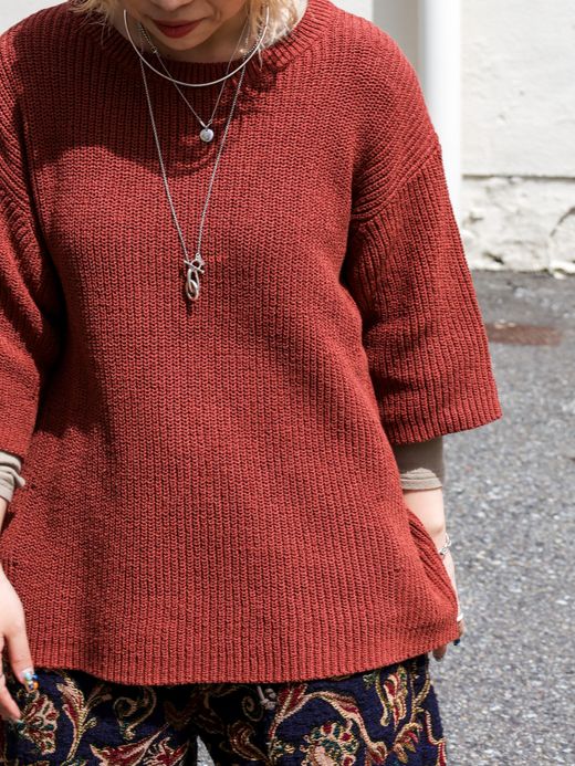 VOO SPECIAL SS KNIT / Coffee