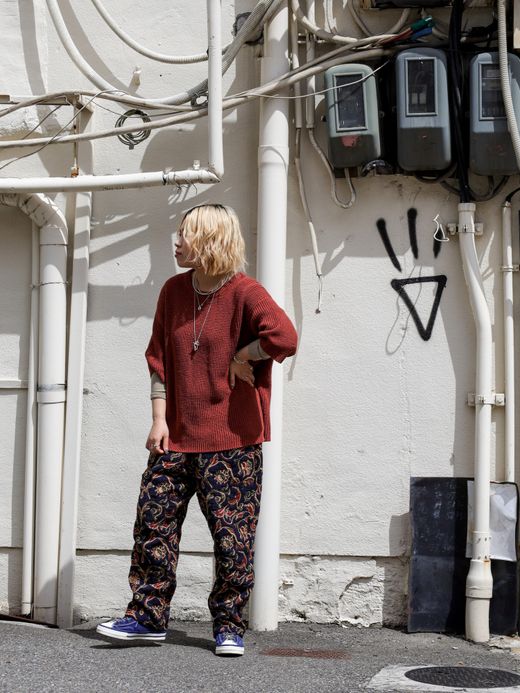 VOO SPECIAL SS KNIT / Coffee