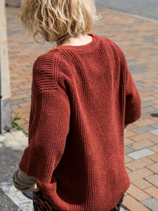 VOO SPECIAL SS KNIT / Coffee