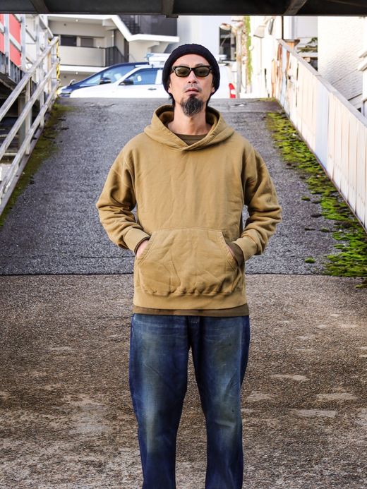 THE UNION THE RIB HOOD / Beige