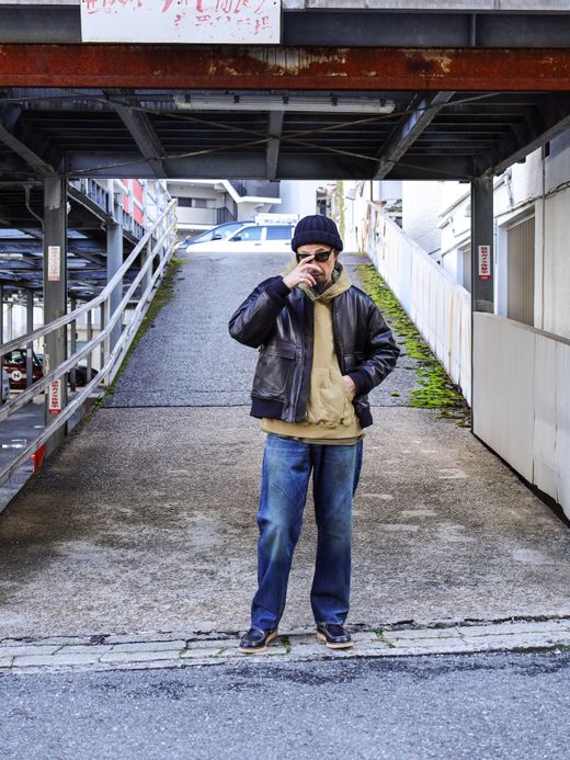THE UNION THE RIB HOOD / Beige