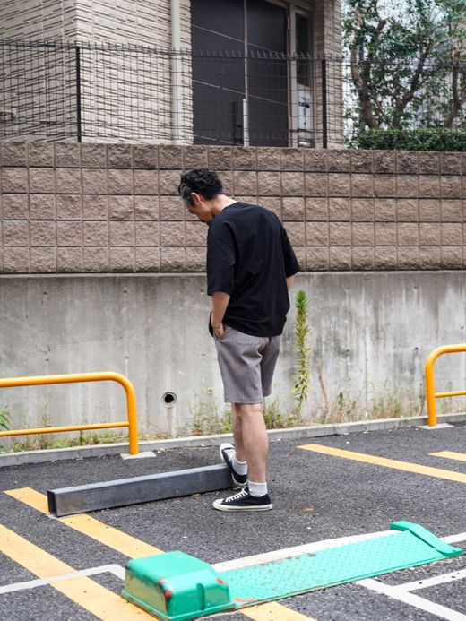 ANACHRONORM GRADATION PRINTED S/S T-S / Black