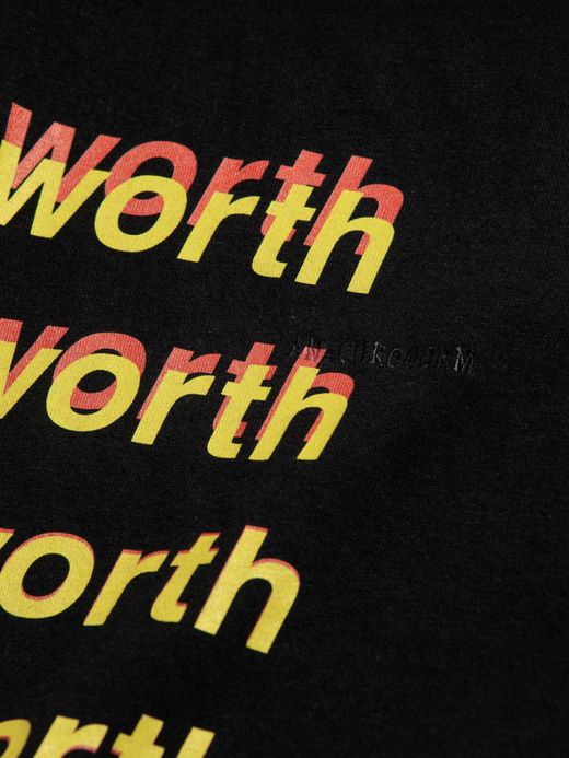 ANACHRONORM GRADATION PRINTED S/S T-S / Black