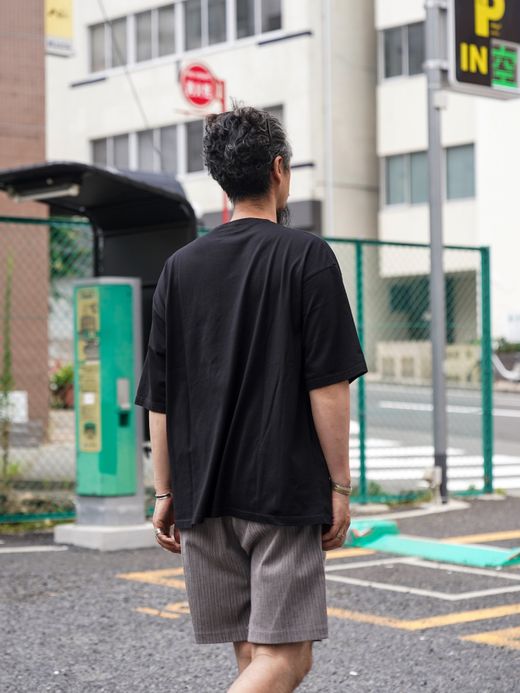 ANACHRONORM GRADATION PRINTED S/S T-S / Black