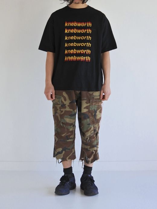 ANACHRONORM GRADATION PRINTED S/S T-S / Black
