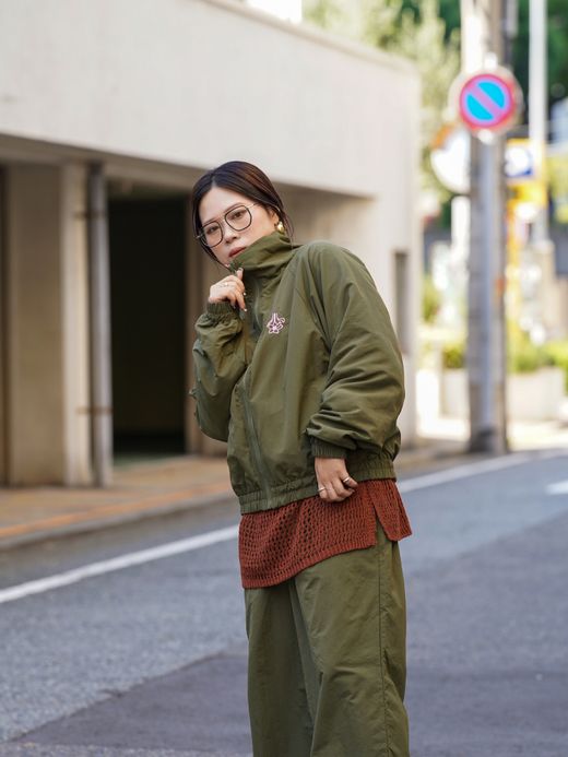 AMBERGLEAM REVERSIBLE TYPEWRITER BLOUSON / 3colors