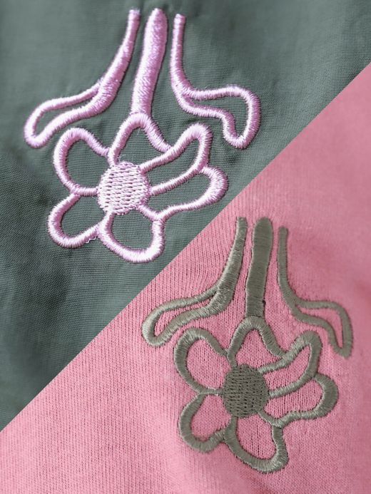 AMBERGLEAM REVERSIBLE TYPEWRITER BLOUSON / 3colors