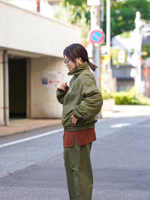 AMBERGLEAM REVERSIBLE TYPEWRITER BLOUSON / 3colors