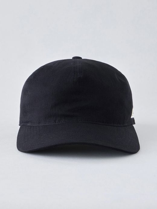 organicsta ORGANIC COTTON TWILL 5-PANEL CAP / Black