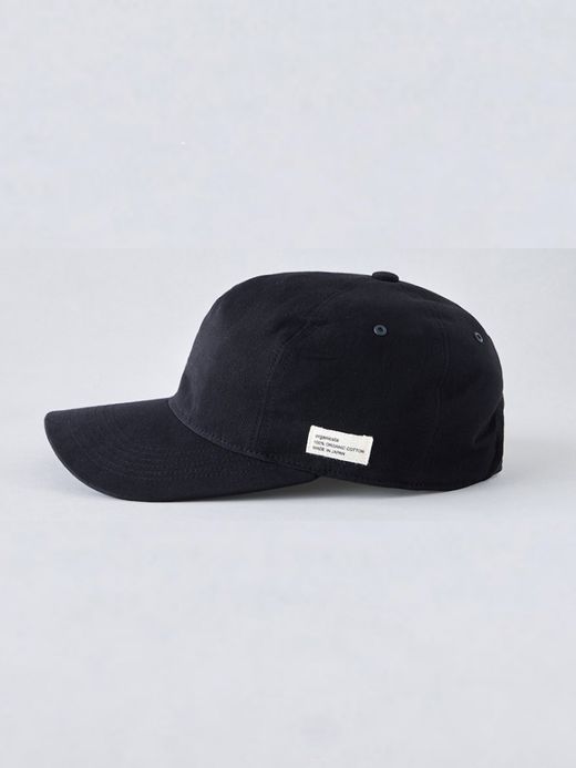 organicsta ORGANIC COTTON TWILL 5-PANEL CAP / Black